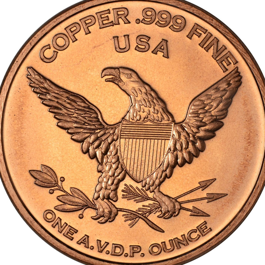 1 oz Copper Round - Iwo Jima