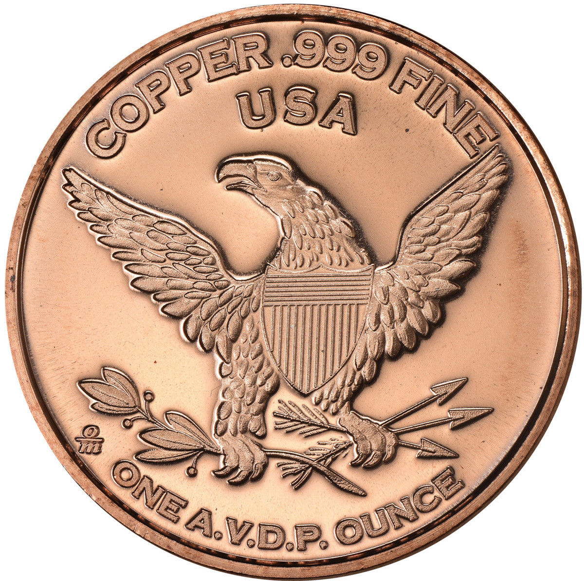 1 oz Copper Round - Fire and First Responder