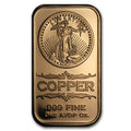 1 oz Copper Bar - Saint Gaudens